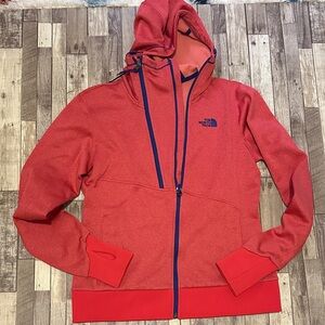 The North Face asymmetrical jacket